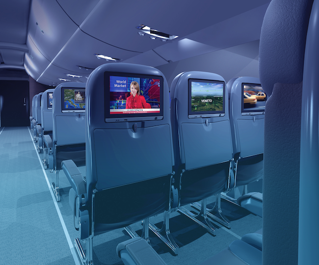 Airplane Passenger Screens