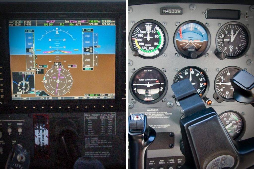 Round Dial vs Electronic Cockpit Displays